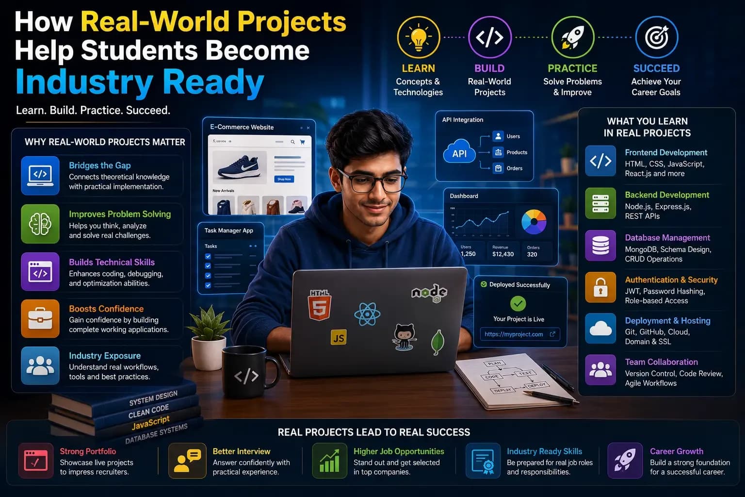 How Real-World Projects Help Students Become Industry Ready