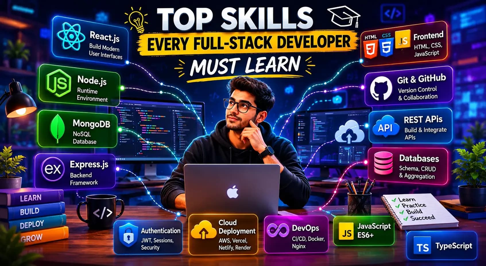 Top Skills Every Full-Stack Developer Must Learn